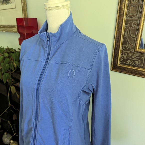 Oprah Winfrey The Oprah Store Full Zip Sweatshirt Jacket Periwinkle Women's XL 2 - Picture 3 of 9